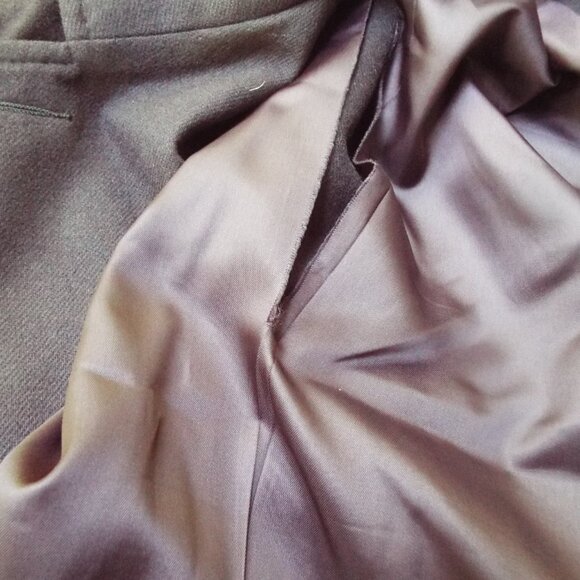 Forcaster OF Boston Blue Long Coat With Scarf Size 16 - Picture 4 of 7